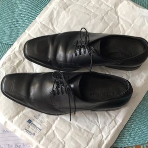 Black Leather Cole Haan Nike Air Size 10.5